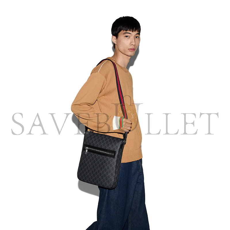 g*u*i gg S*p*e monogram messenger bag ‎792081 (28.5*27*5cm)
